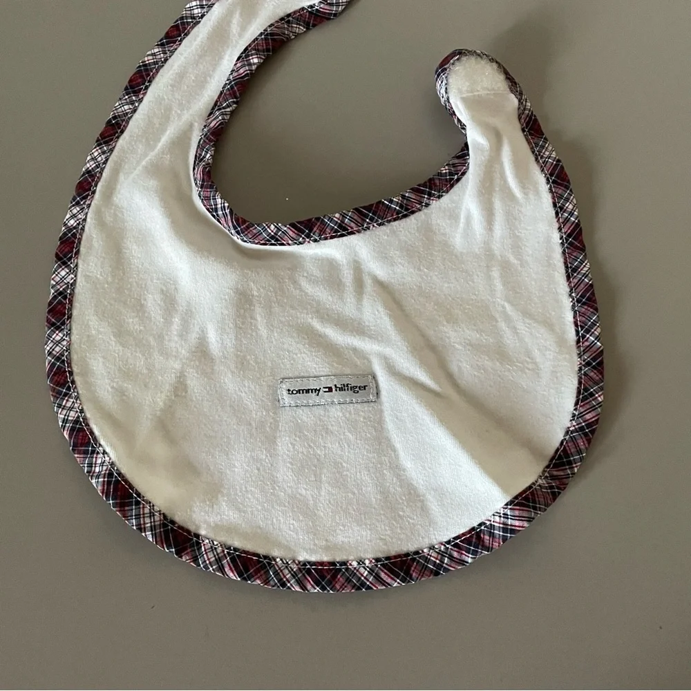 EUC Tommy Hilfiger baby bib